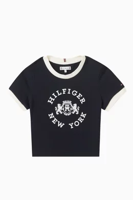 Tommy jeans shop crest t shirt