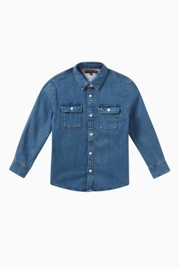 Tommy hilfiger denim top discount
