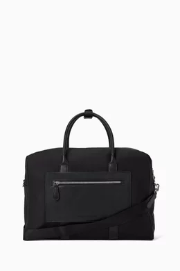 Buy Karl Lagerfeld Black K Ikonik Weekender Bag in Nylon for