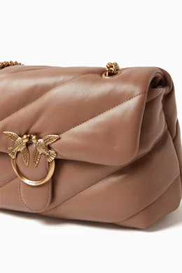 Love bag puff quilting in nappa sales