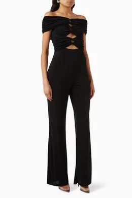 Buy Misha Black Alica Jumpsuit for Women in UAE Ounass