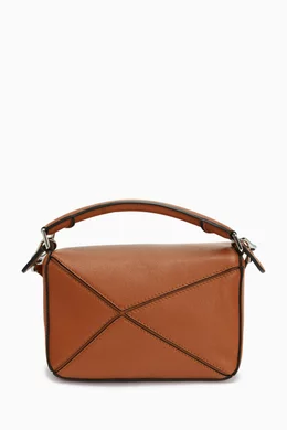 Loewe puzzle mini tan sale