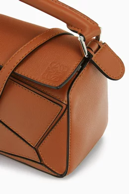 Loewe mini puzzle bag tan on sale