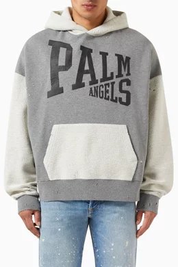 Palm angels logo sales hoodie