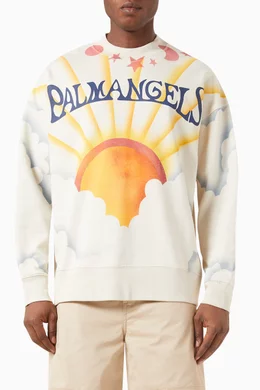 Palm angels shop men's sweatshirt