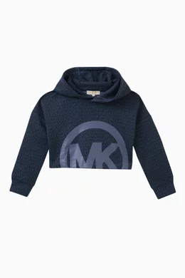 Michael kors blue hoodie top