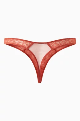Orange calvin 2025 klein thong