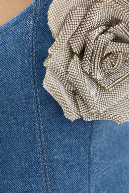 Flower & denim discount