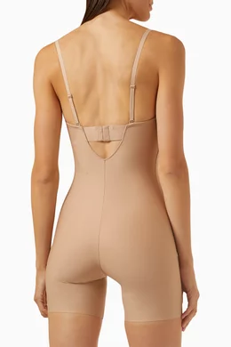 Buy SKIMS Grey Underwire Mid-Thigh Bodysuit for Women in UAE