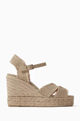 Castaner gold wedges hot sale