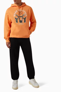 Daily paper sale hoodie orange