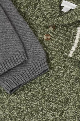 Shawl Collar Sweater Top & Sweater Pant Set – Miniclasix