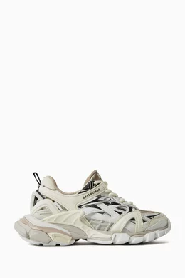 Buy Balenciaga Neutral Track.2 Sneakers in Mesh Nylon for Boys