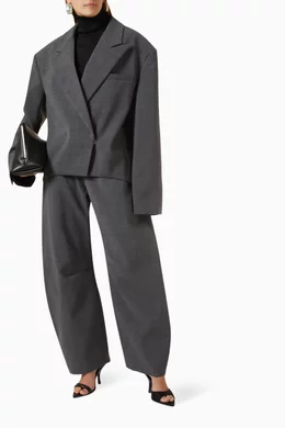 Oversized online tuxedo blazer