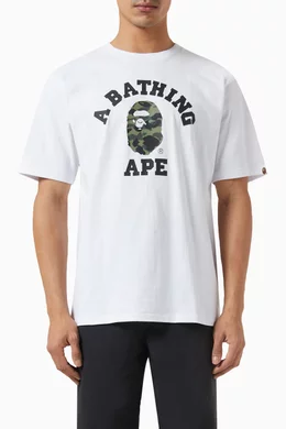 Bathing ape best sale t shirt camo