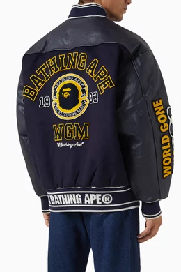 Bape bomber jacket hot sale