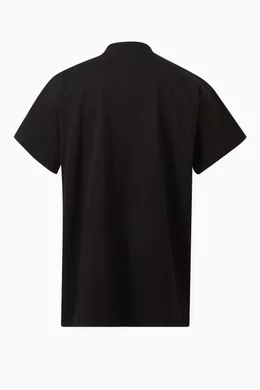 Balenciaga plain black t shirt outlet