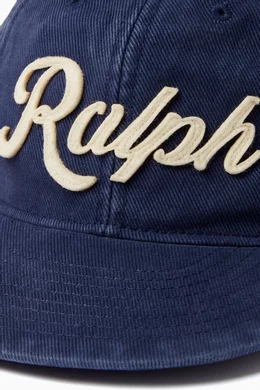 Buy Polo Ralph Lauren Blue Ball Cap in Cotton Twill for Men in UAE