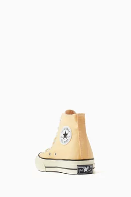 Chuck 70 vintage canvas sale high top club gold