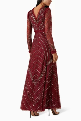 Amelia rose 2 in sales 1 embellished maxi dress