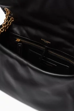 Saint laurent sao leather sale shoulder bag
