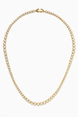 Gold filled discount tennis chain