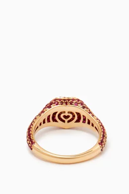 Pinky gold 2025 ring