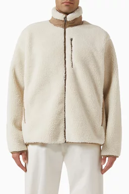 Sherpa store fleece jacket