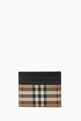 Burberry leather card clearance case