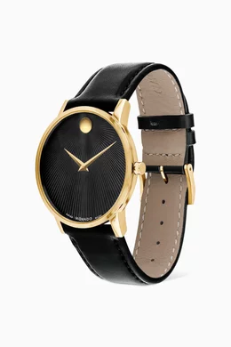 Buy Movado Black Museum Classic Quartz Watch 40mm for Men in UAE