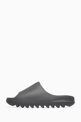 Buy adidas Grey YEEZY Slides in Rubber for Women in UAE Ounass