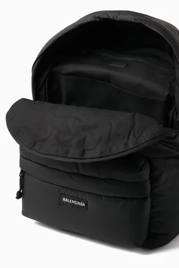 Balenciaga nylon backpack top