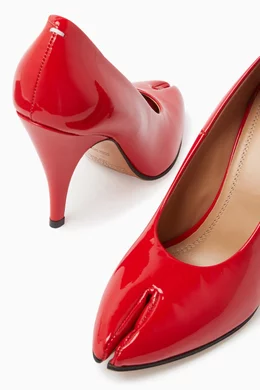 Patent leather high best sale heels