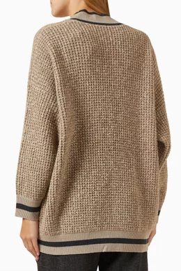 Oversized sleeve cheap cardigan
