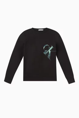 Calvin klein sales fleece sweatshirt