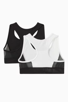 Calvin klein mesh hot sale sports bra