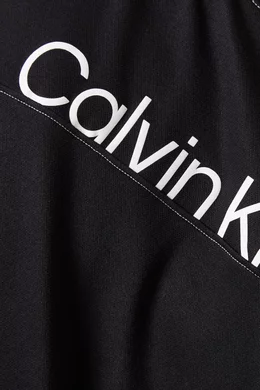 Buy Calvin Klein Performance Black Logo Gym T shirt in Cotton jersey for Men in UAE Ounass