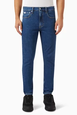 Slim tapered sales jeans