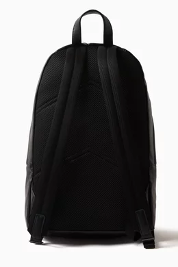 Buy Calvin Klein Black Elevated Campus Logo Backpack in Faux leather for Men in UAE Ounass