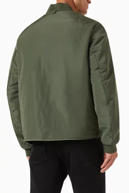 Calvin klein olive green jacket outlet