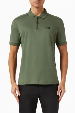 Calvin klein slim fit hot sale polo