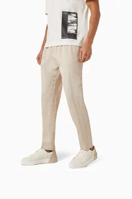 Buy Calvin Klein Neutral Colourblock Sneakers in Leather for Men