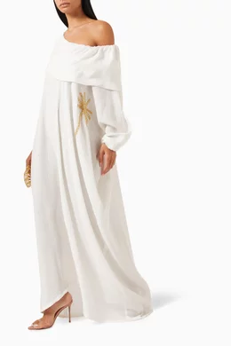 Palm tree 2025 maxi dress