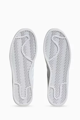 Buy adidas White Superstar XLG Low top Sneakers in Leather for Men