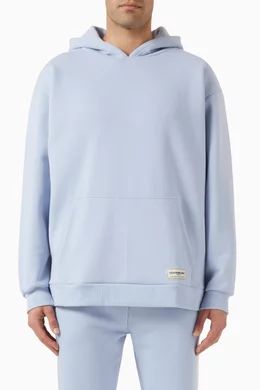 Oversized logo hoodie clearance
