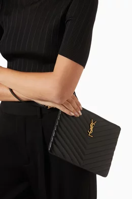 Saint laurent shop a5 pouch