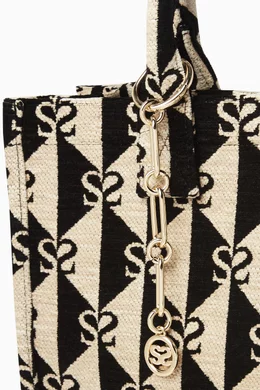 Monogram tweed 2025 handbag