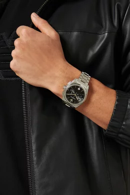Buy Emporio Armani Silver Frederico Chrono Watch 43mm for Men in