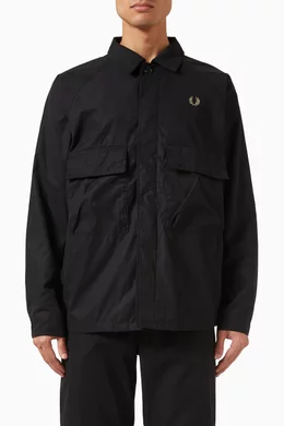 Fred perry utility overshirt cheap