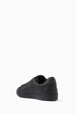 Fred perry top spencer leather black